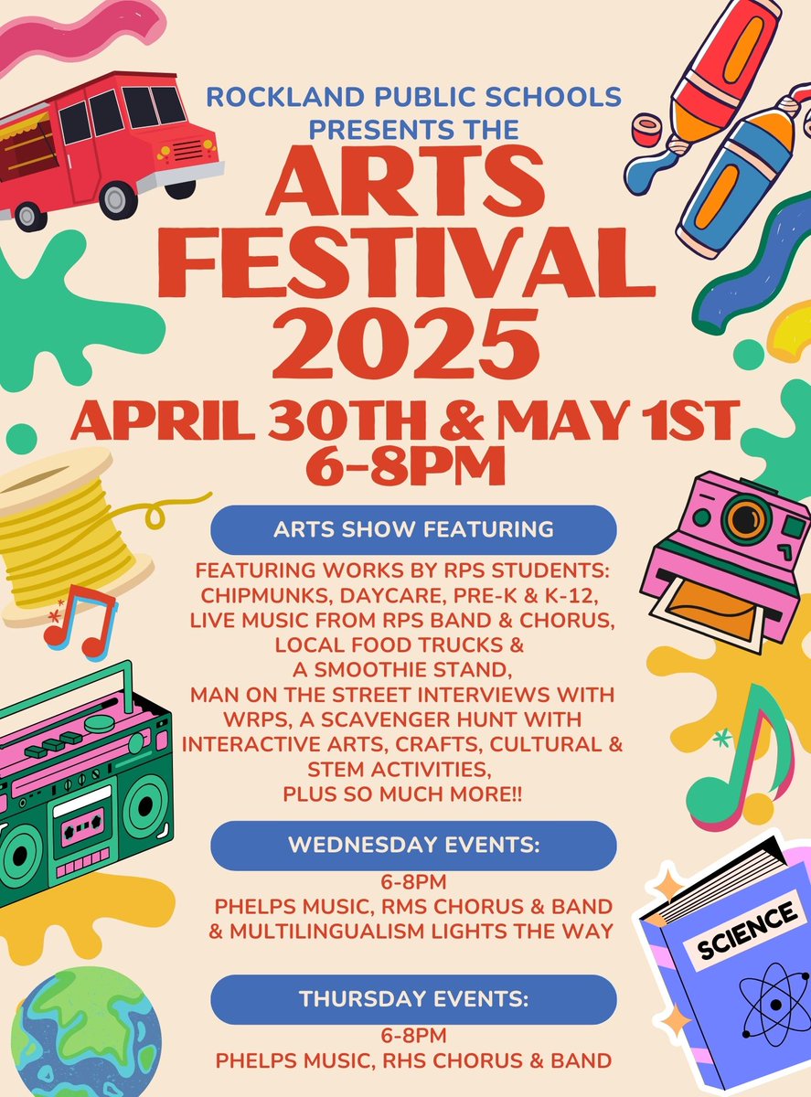 Mark your calendars! Arts Festival 2025 is coming next month!