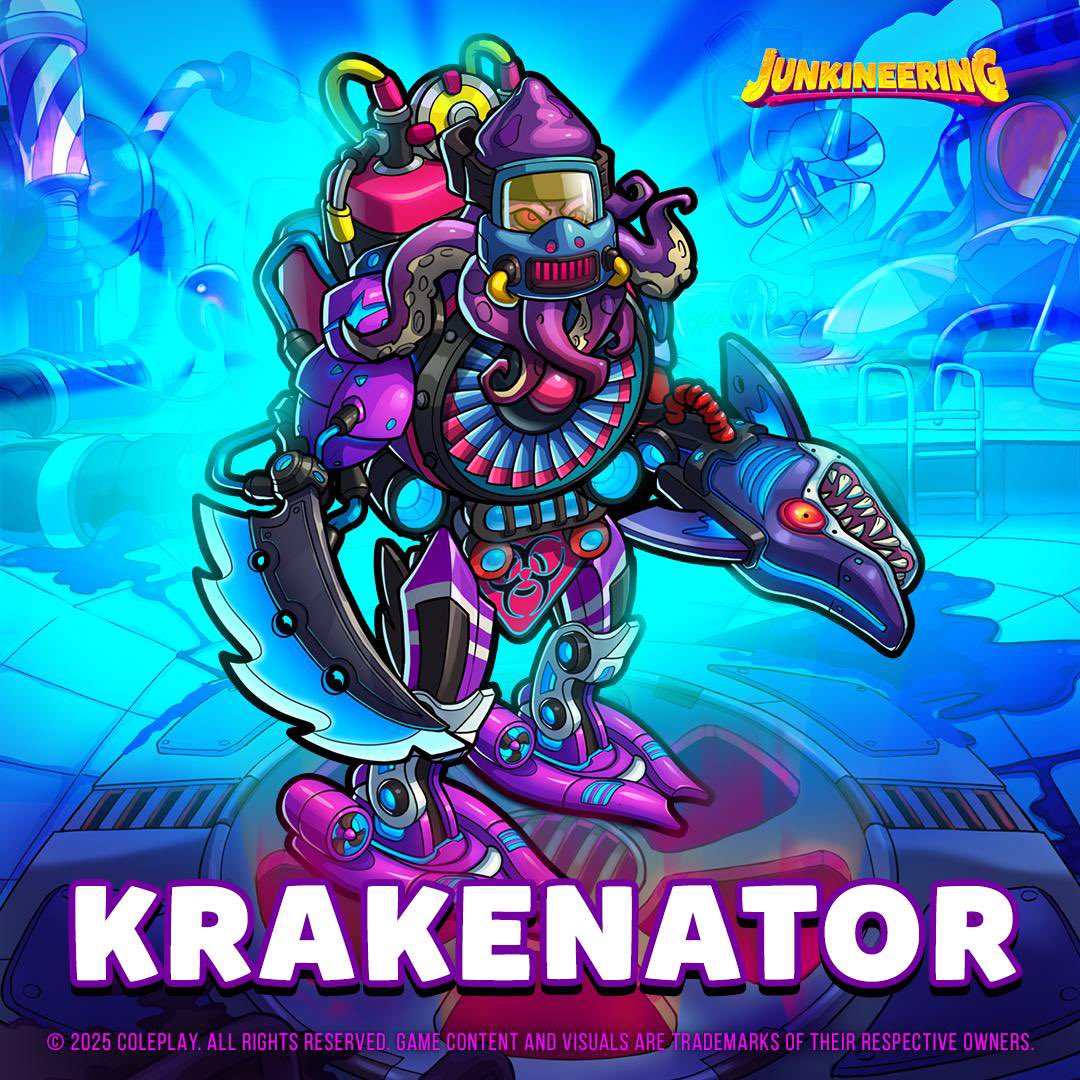 Name: Krakenator. Purpose: Total Destruction 🦑💥