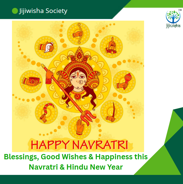 Best wishes on Navratri, Hindu Nav-Varsh &amp; Eid.
#JijiwishaSociety
#navratri
#Eid2025
#festivities