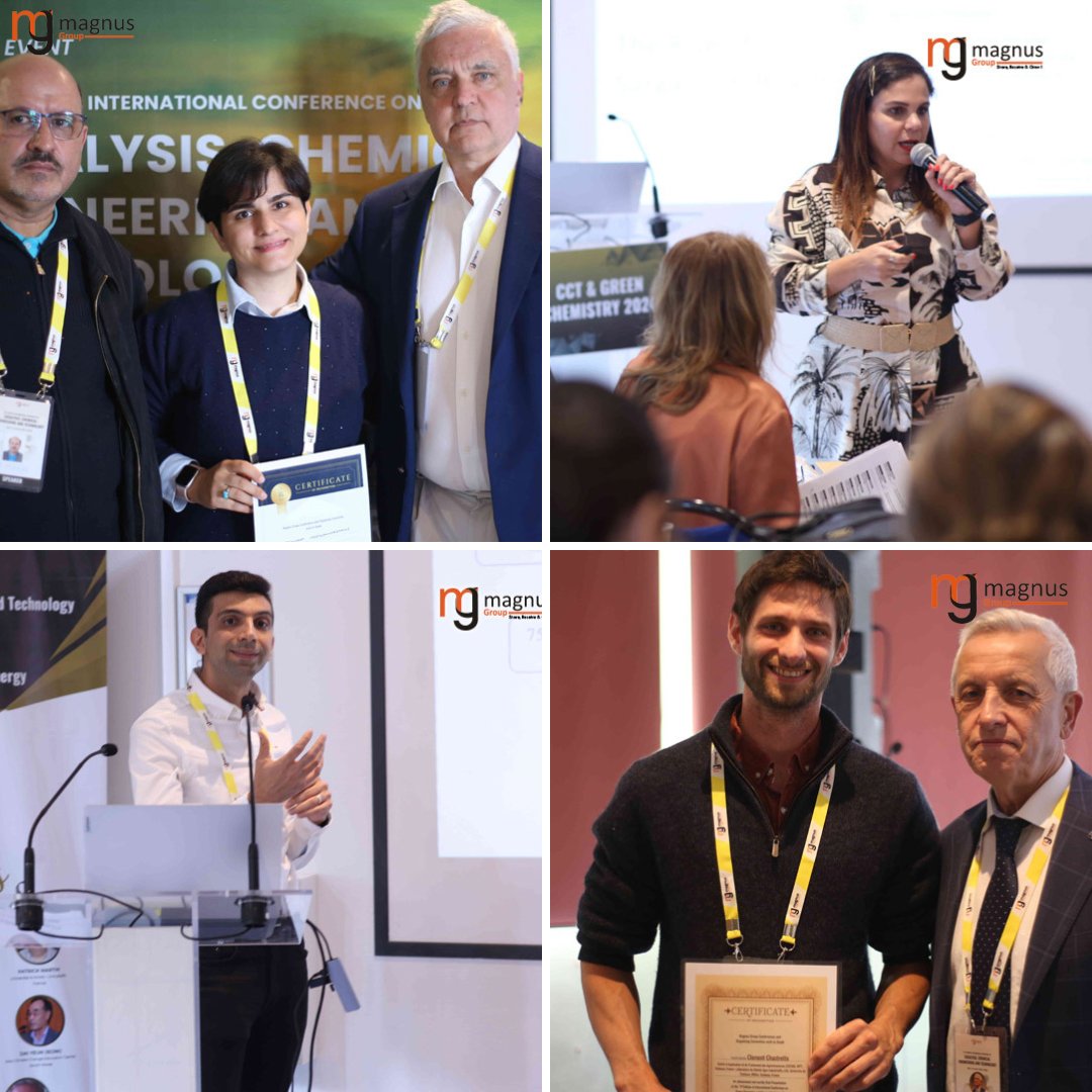 Green Chemistry 2025 (@greenchemevent) on Twitter photo Experience the excitement and knowledge shared by our esteemed speakers at our past edition in Paris, France. 🎤Be a part of the <a href="/GreenChemEvent/">Green Chemistry 2025</a> organized by <a href="/magnus_group/">Magnus Group</a> during June 2-4, 2025 in Rome, Italy! Don't miss out!
For more details, visit: magnusconferences.com/green-chemistr… Experience the excitement and knowledge shared by our esteemed speakers at our past edition in Paris, France. 🎤Be a part of the <a href="/GreenChemEvent/">Green Chemistry 2025</a> organized by <a href="/magnus_group/">Magnus Group</a> during June 2-4, 2025 in Rome, Italy! Don't miss out!
For more details, visit: magnusconferences.com/green-chemistr…