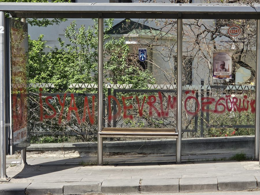 PHOTO | "REBELLION, REVOLUTION, FREEDOM" 

(Ankara, Turkey)