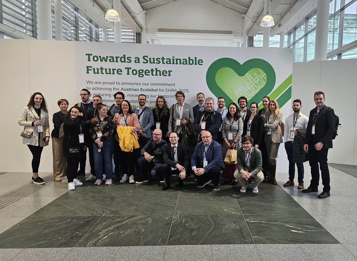Martin Rauber (@martinrauber3) on Twitter photo Team Slovenia at #EHRA2025 . Team Slovenia at #EHRA2025 .