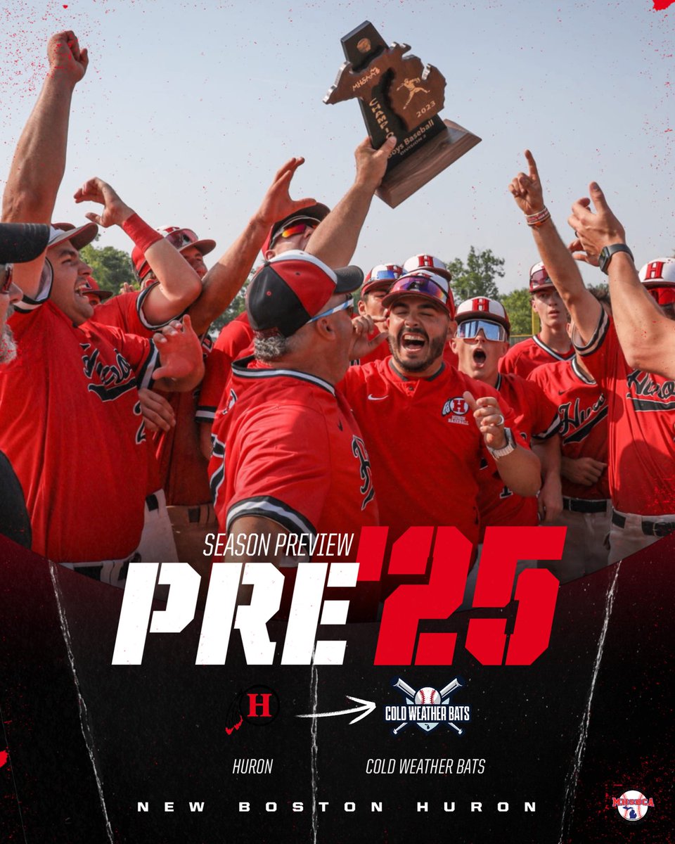2025 Season Preview: New Boston Huron

The Chiefs are locked in and ready to roll. With a strong senior core, athleticism all over the field, and arms that can compete with anyone, New Boston Huron is aiming high in 2025.

⚾ Key returners with big-time experience
⚾ Names to