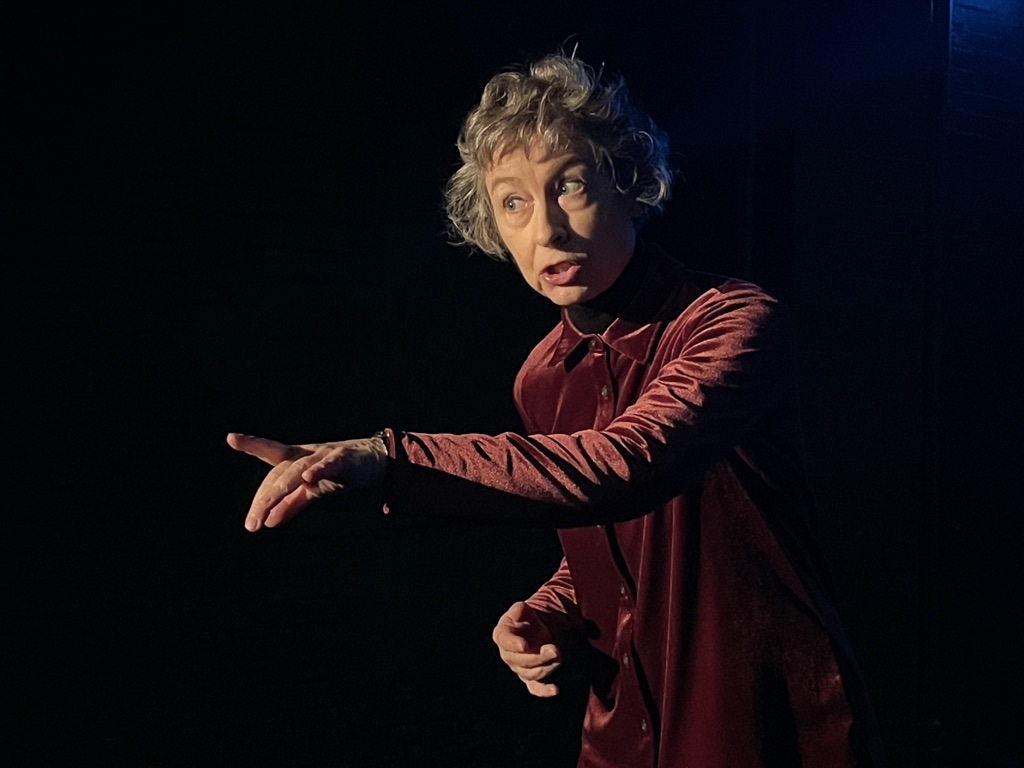 SkeletonRep's tweet image. Skeleton Rep friend &amp;amp; frequent collaborator Gael Schaefer performs her solo show, NO BETTER NEWS, directed by Ria T. DiLullo, for four performances only at the NYC Fringe.  All tickets include a pay-what-you-wish option! 4/5 - 4/19 mailchi.mp/9029b5b1609e/n…