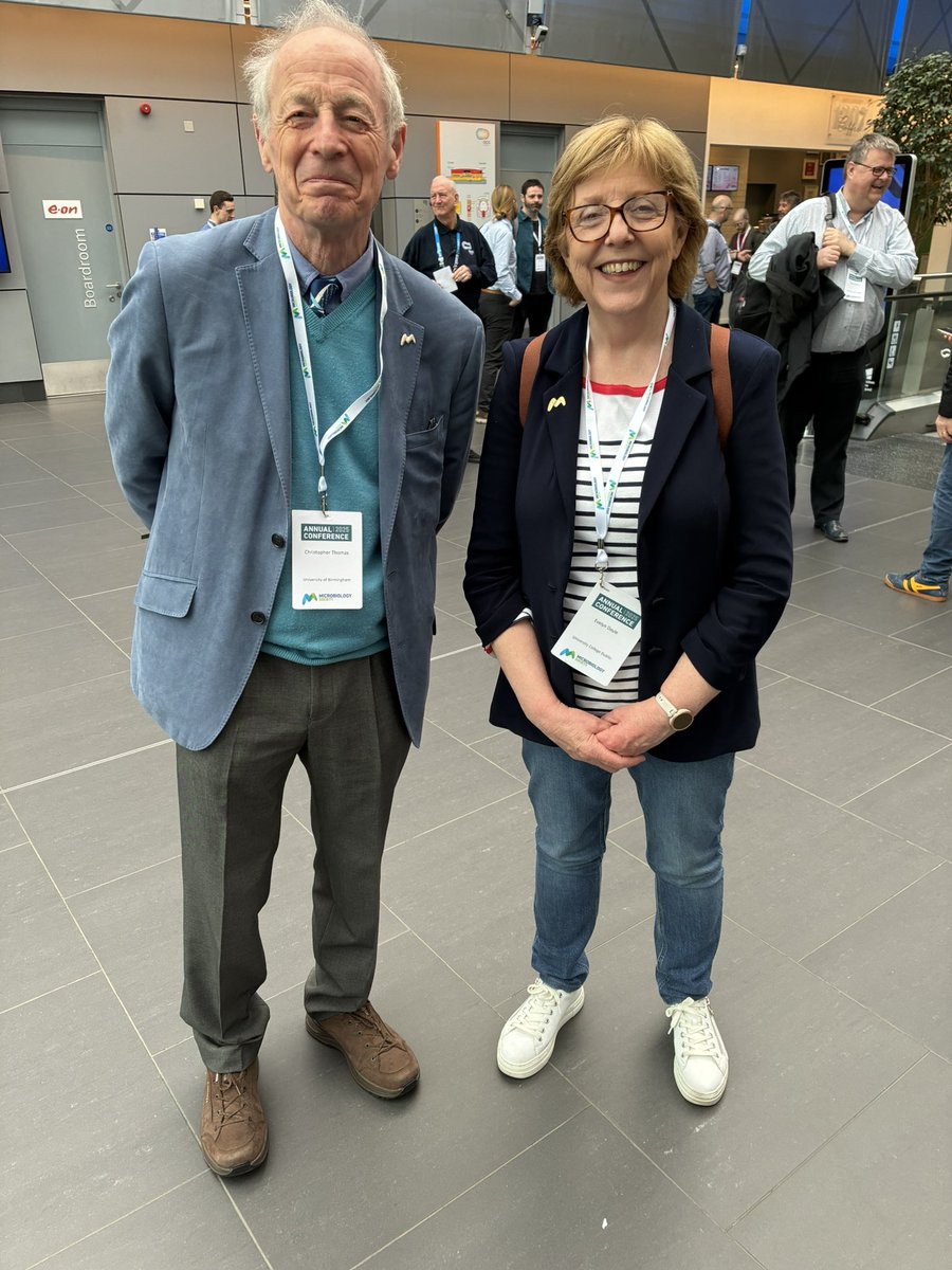 Peter Cotgreave (@petercotgreave) on Twitter photo Great to catch up with <a href="/EMD51/">Evelyn Doyle</a> and Chris Thomas, who were on the panel that appointed me to the best job in the world at <a href="/MicrobioSoc/">Microbiology Society</a> #Microbio25 Great to catch up with <a href="/EMD51/">Evelyn Doyle</a> and Chris Thomas, who were on the panel that appointed me to the best job in the world at <a href="/MicrobioSoc/">Microbiology Society</a> #Microbio25