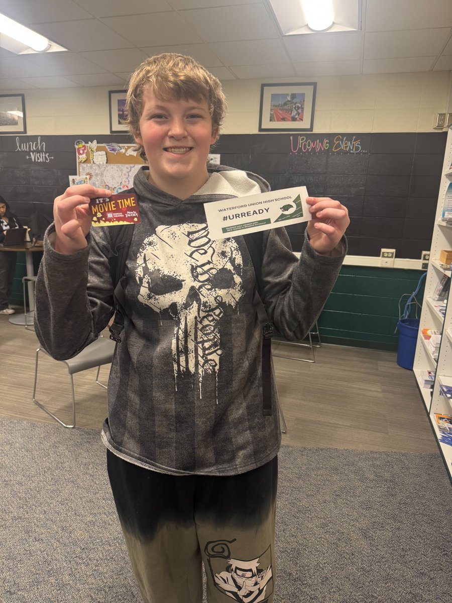 We're proud of Braeden for showcasing the Wolverine Way of being respectful, responsible, and well! He was recognized by Mrs. Grisus in English for his active participation and insightful answers during their Romeo and Juliet lesson. Keep shining, Braeden!