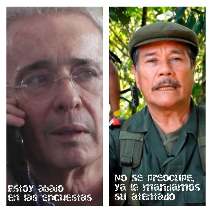 Entrevista en Caracol y atentado terrorista, entrevista en Caracol y atentado terrorista, entrevista en Caracol y atentado terrorista, comenzó la campaña política de la derecha.