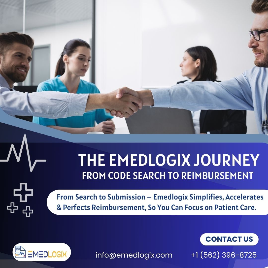 emedlogix's tweet image. From Code Search to Reimbursement: The Emedlogix Journey 

Smarter workflows, faster reimbursements! Emedlogix uses AI to enhance coding, risk adjustment, EHR integration, and compliance—maximizing accuracy, revenue, and efficiency.

#Emedlogix #AIinHealthcare #SmartCoding