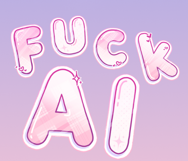 FUCK AI!! 

Let's do a HUMAN ART #ArtShare and appreciation post!! 

🩷Share your art 
🩷Be supportive, make friends and #artmoots 

I'll RT as many as I can~