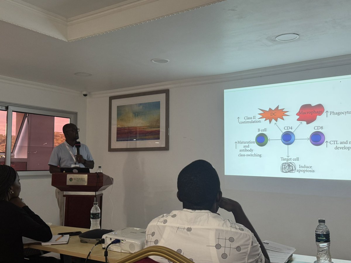 Centre For Parasitology (@wcipglasgow) on Twitter photo Immunology, Immune response, Immune Cells are all the talk today at #Afribop2025 Love a TCell 🥰 <a href="/britsocimm/">British Society for Immunology</a> <a href="/FAISAfrica/">FAIS_Africa</a> <a href="/ism_malawi/">Immunology Society of Malawi</a> <a href="/eular_org/">EULAR</a> 🌍 Immunology, Immune response, Immune Cells are all the talk today at #Afribop2025 Love a TCell 🥰 <a href="/britsocimm/">British Society for Immunology</a> <a href="/FAISAfrica/">FAIS_Africa</a> <a href="/ism_malawi/">Immunology Society of Malawi</a> <a href="/eular_org/">EULAR</a> 🌍