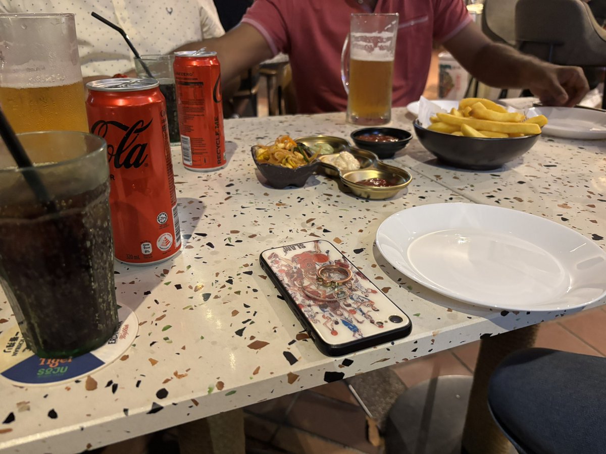 シンガポールでもフライドポテト