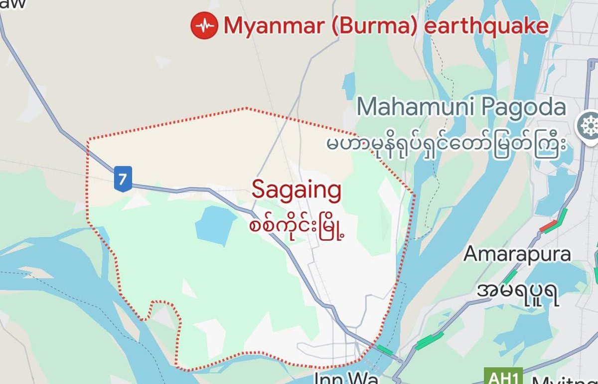 kgthanthein's tweet photo. Sagaing is in emergency. The military and their affiliates called Pyusawhtee are forbidding local aids to continue rescue operations. The junta is intentionally weaponizing the earthquake to kill more civilians. 

URGENT HELP MYANMAR
#MyanmarStillNeedsHelp https://t.co/knCUnRu5mV