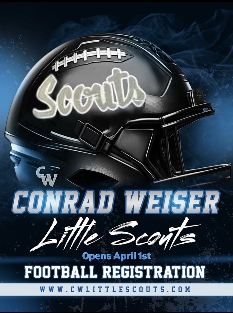 🏈 CW Little Scouts Football registration opens on April 1st! Don’t miss your chance to hit the field! 💪🔥

📅 Sign up: cwlittlescouts.com

#LittleScouts #FutureScouts #FootballSeason #WeAreWeiser