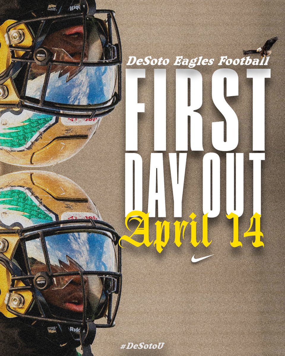 Spring Ball around the corner! 👀

#DeSotoU // <a href="/nxtrndusa/">NXTRND</a> // <a href="/usnikefootball/">Nike Football</a>