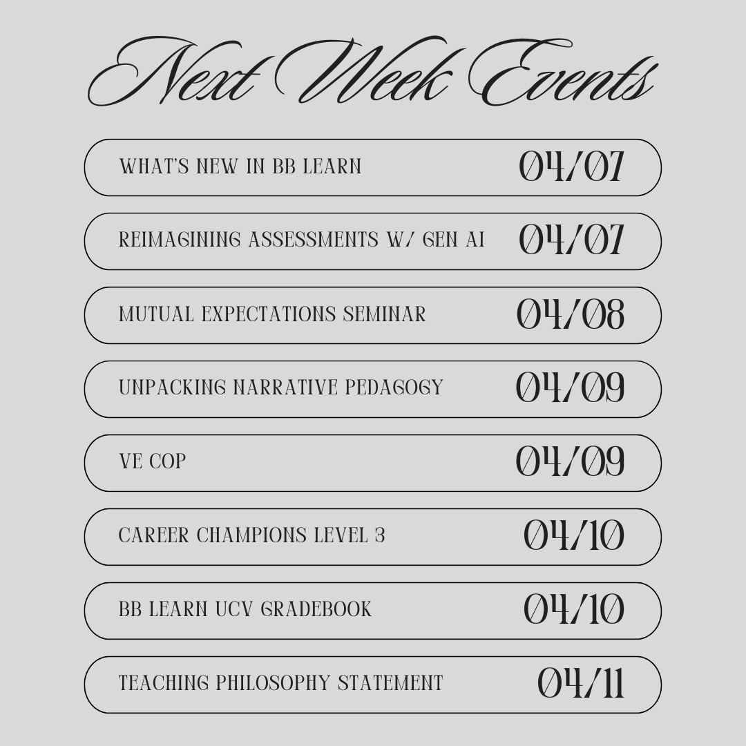 UofSC_CTE's tweet image. Here's a sneak peek at our events for next week. Find one you're interested in? - Register now!
#USCCTE #CTEworkshops

ow.ly/I4XC50Vq586