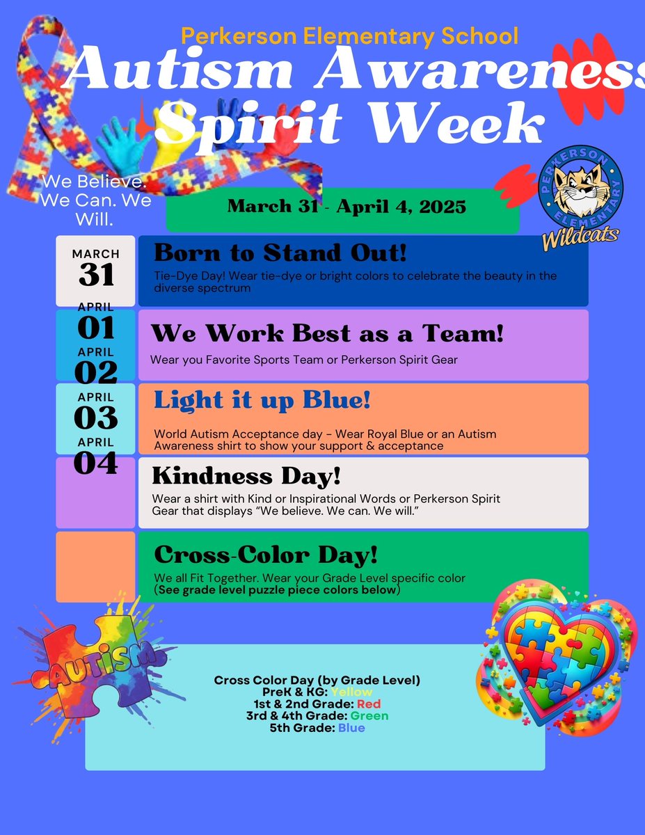 Let's celebrate Autism Awareness Week! #AutismAwareness