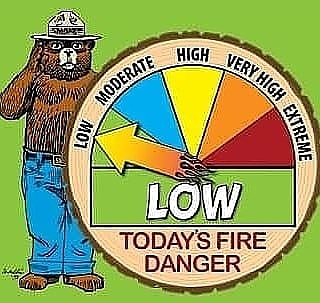RockinghamAlert's tweet photo. NH *FIRE WEATHER DANGER* The Statewide predicted fire danger for today is a Class 1 (LOW) for areas without snow cover - 3/31 #NHWX #NHForestry #NHReady #Rockingham https://t.co/v7zdOfMAZY