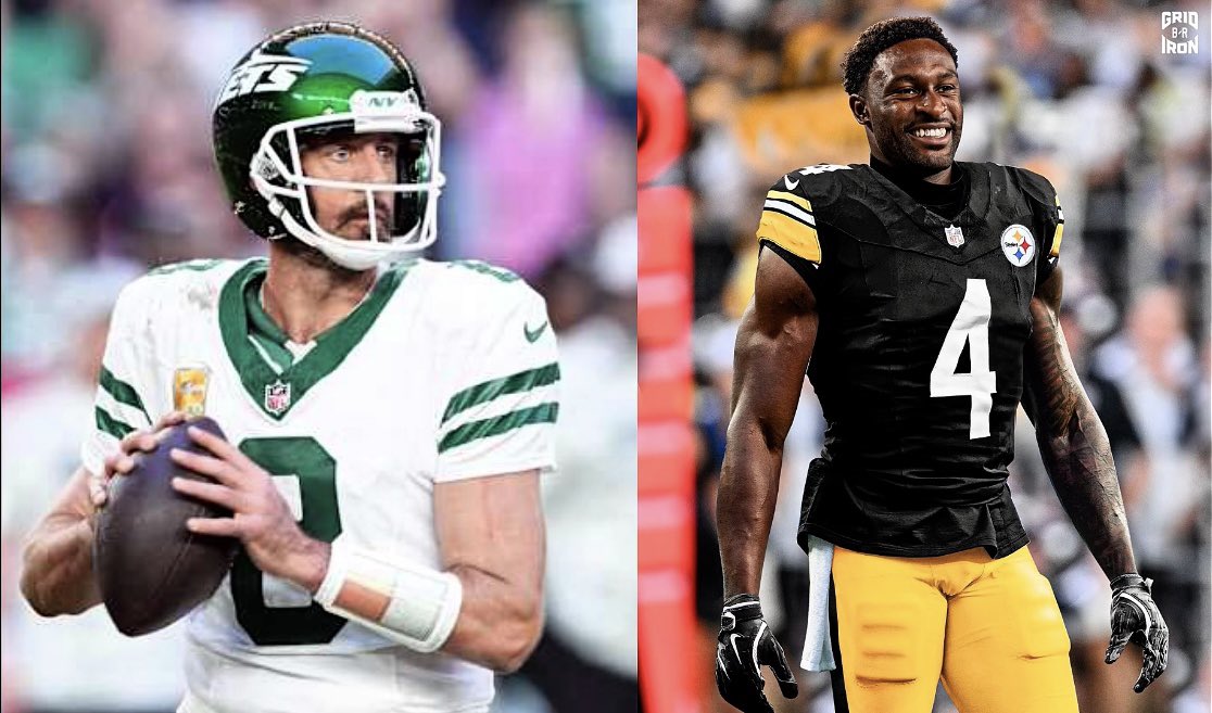NFL Essentials (@nfl_essentials) on Twitter photo From <a href="/gmfb/">Good Morning Football</a>: Aaron Rodgers and DK Metcalf had a throwing session over the weekend, another step in the process for Rodgers as he evaluates the #Steelers’ interest in him.
Via: <a href="/MikeGarafolo/">Mike Garafolo</a> From <a href="/gmfb/">Good Morning Football</a>: Aaron Rodgers and DK Metcalf had a throwing session over the weekend, another step in the process for Rodgers as he evaluates the #Steelers’ interest in him.
Via: <a href="/MikeGarafolo/">Mike Garafolo</a>