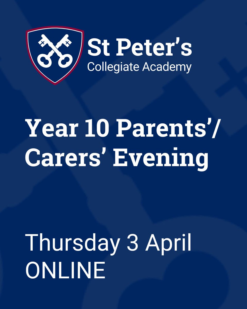 St Peter's Collegiate Academy tweet media