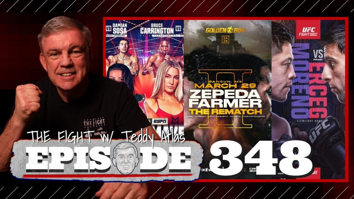 New episode out now @youtube #ThefightwithTeddyAtlas