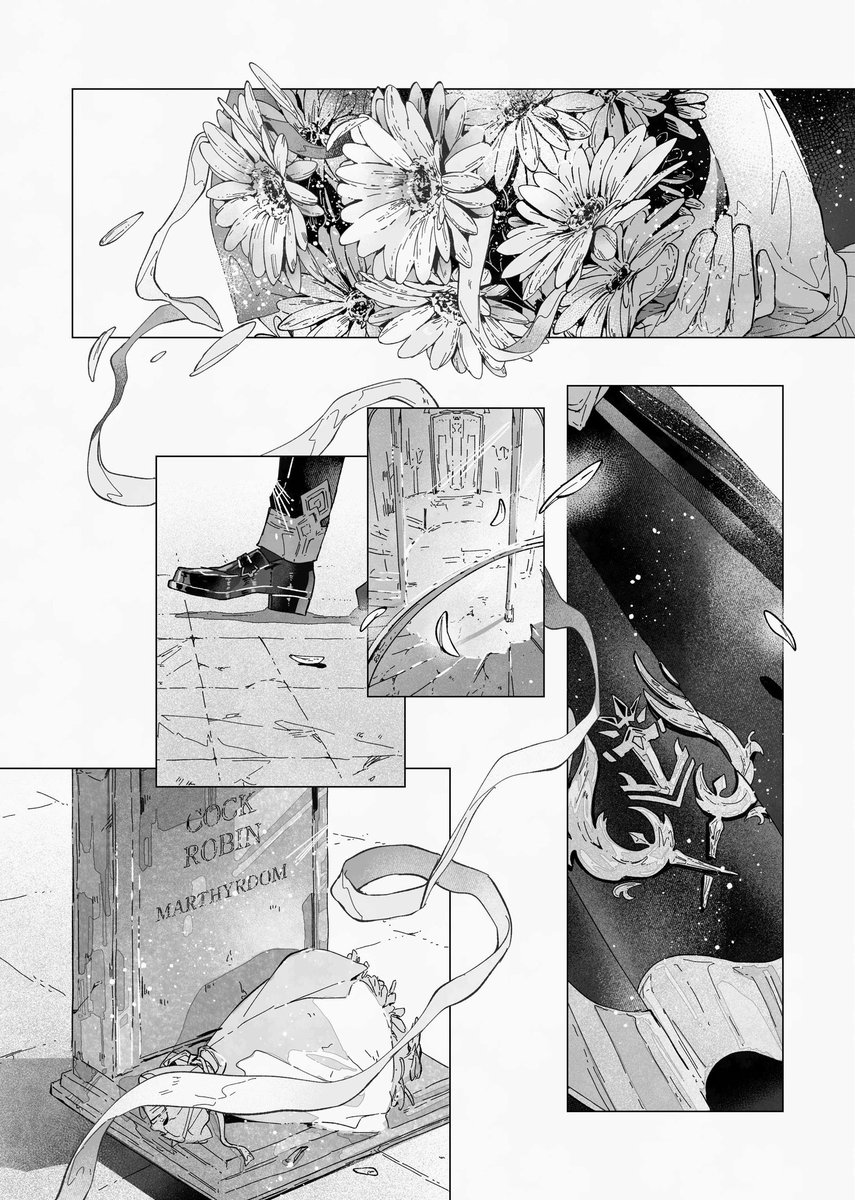 ame_zzz3's tweet photo. 2024.3.24再録
死んだら棺にキスしてね（1/16） https://t.co/M7lkhtfa7y