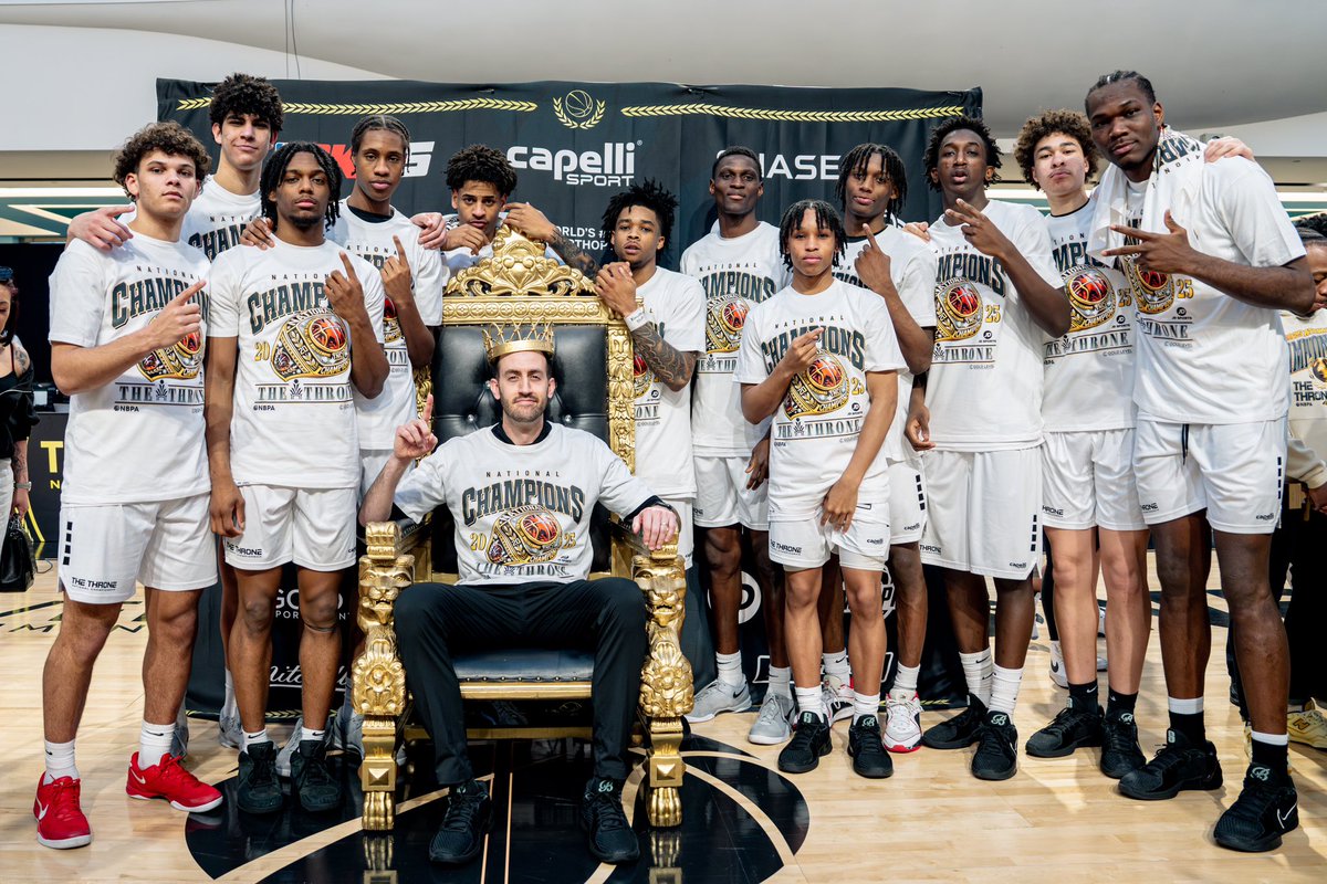 Your 2025 <a href="/TheThroneHoops/">The Throne</a> National Champions! 🏆🔥🙏🏽