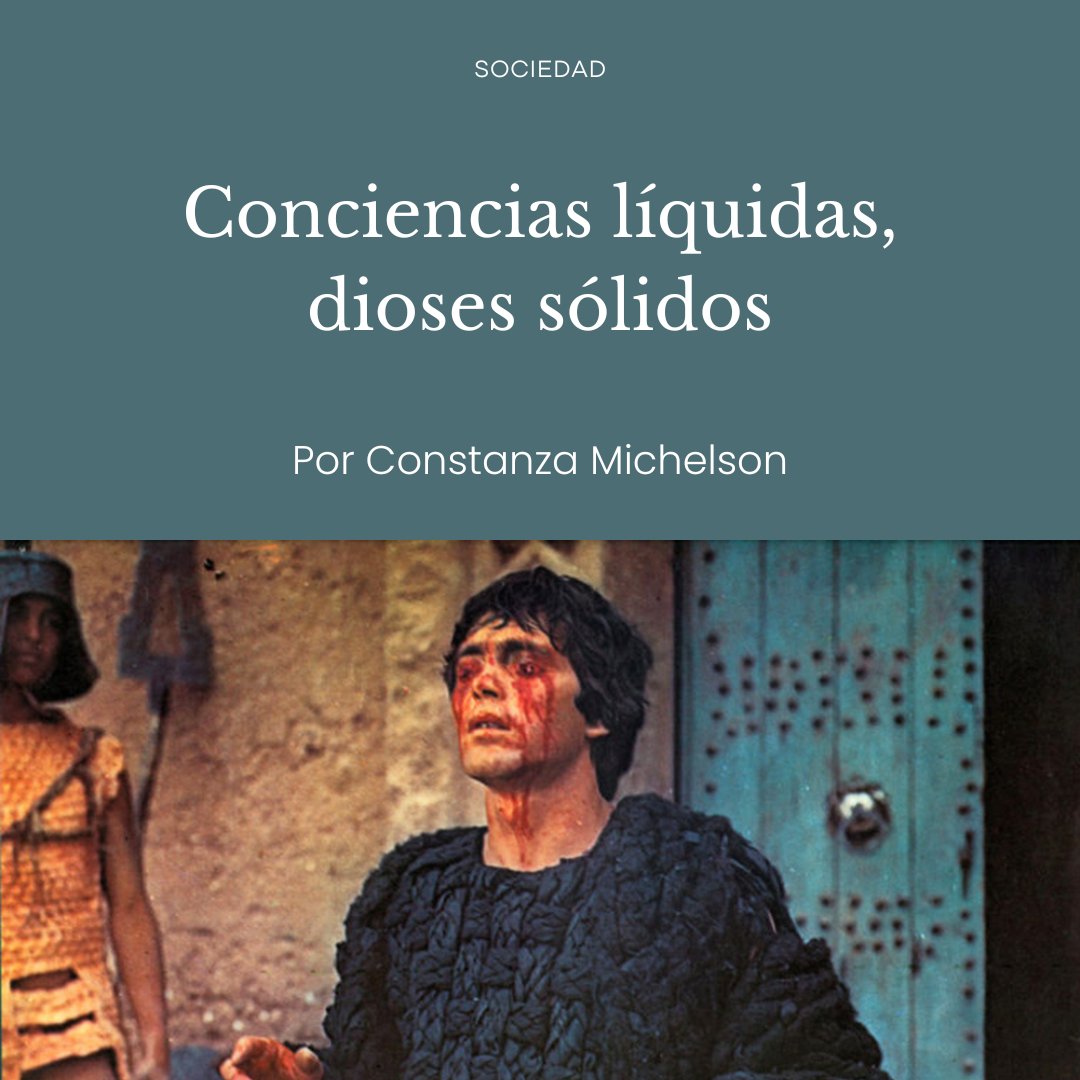 A veces se le teme a la adultez —hoy especialmente—, porque se entiende como un mausoleo y un epílogo. Pero los antiguos tenían otra idea: crecer significaba precisamente asumir que nadie se conoce y que no se crece de una vez y para siempre. revistasantiago.cl/sociedad/conci…