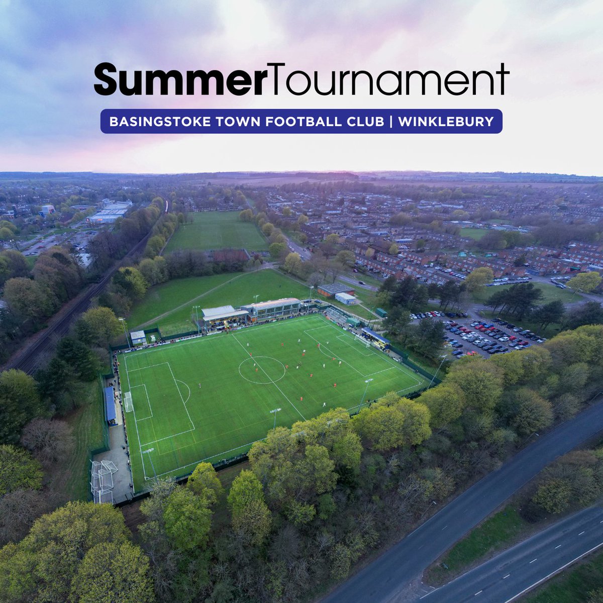 Basingstoke_FC's tweet photo. The Basingstoke Town Summer Tournament is back!

And it's returned bigger, better, and ready to bring the excitement! 

We can’t wait to welcome you to Winklebury for a fantastic celebration of football, packed with great action, an excellent atmosphere, and a true stadium experience!

https://t.co/aFTKhHqjDZ