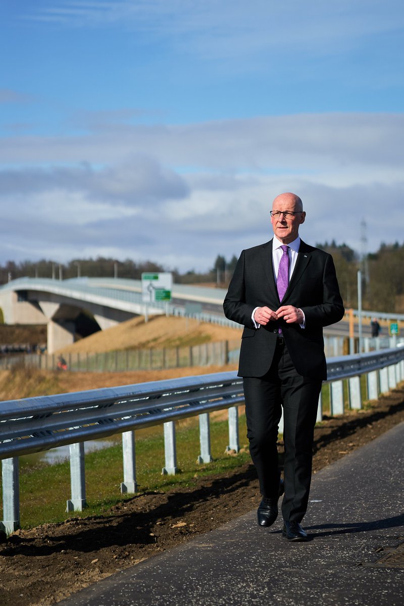 First Minister (@scotgovfm) on Twitter photo First Minister <a href="/JohnSwinney/">John Swinney</a> officially opened the new Destiny Bridge and Kingsway in Perth alongside athletics champion <a href="/EilidhDoyle/">Eilidh Doyle</a>.
Backed by £40 million @ScotGov investment, the project will help to reduce congestion, improve infrastructure and create jobs in the region. First Minister <a href="/JohnSwinney/">John Swinney</a> officially opened the new Destiny Bridge and Kingsway in Perth alongside athletics champion <a href="/EilidhDoyle/">Eilidh Doyle</a>.
Backed by £40 million @ScotGov investment, the project will help to reduce congestion, improve infrastructure and create jobs in the region.
