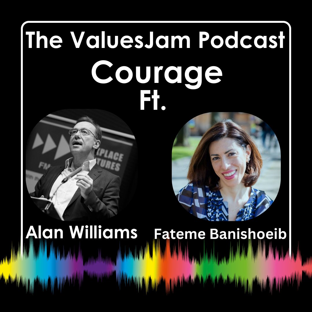 @ValuesJam (@jamvalues) on Twitter photo #ICYMI Be sure to check out this ValuesJam Guest Session with Fateme Banishoeib, and host Alan Williams on the value of Courage.
You can watch the full episode via the link below:
youtube.com/watch?v=rPzL7U…
<a href="/ourSERVICEBRAND/">Alan Williams</a> #ICYMI Be sure to check out this ValuesJam Guest Session with Fateme Banishoeib, and host Alan Williams on the value of Courage.
You can watch the full episode via the link below:
youtube.com/watch?v=rPzL7U…
<a href="/ourSERVICEBRAND/">Alan Williams</a>