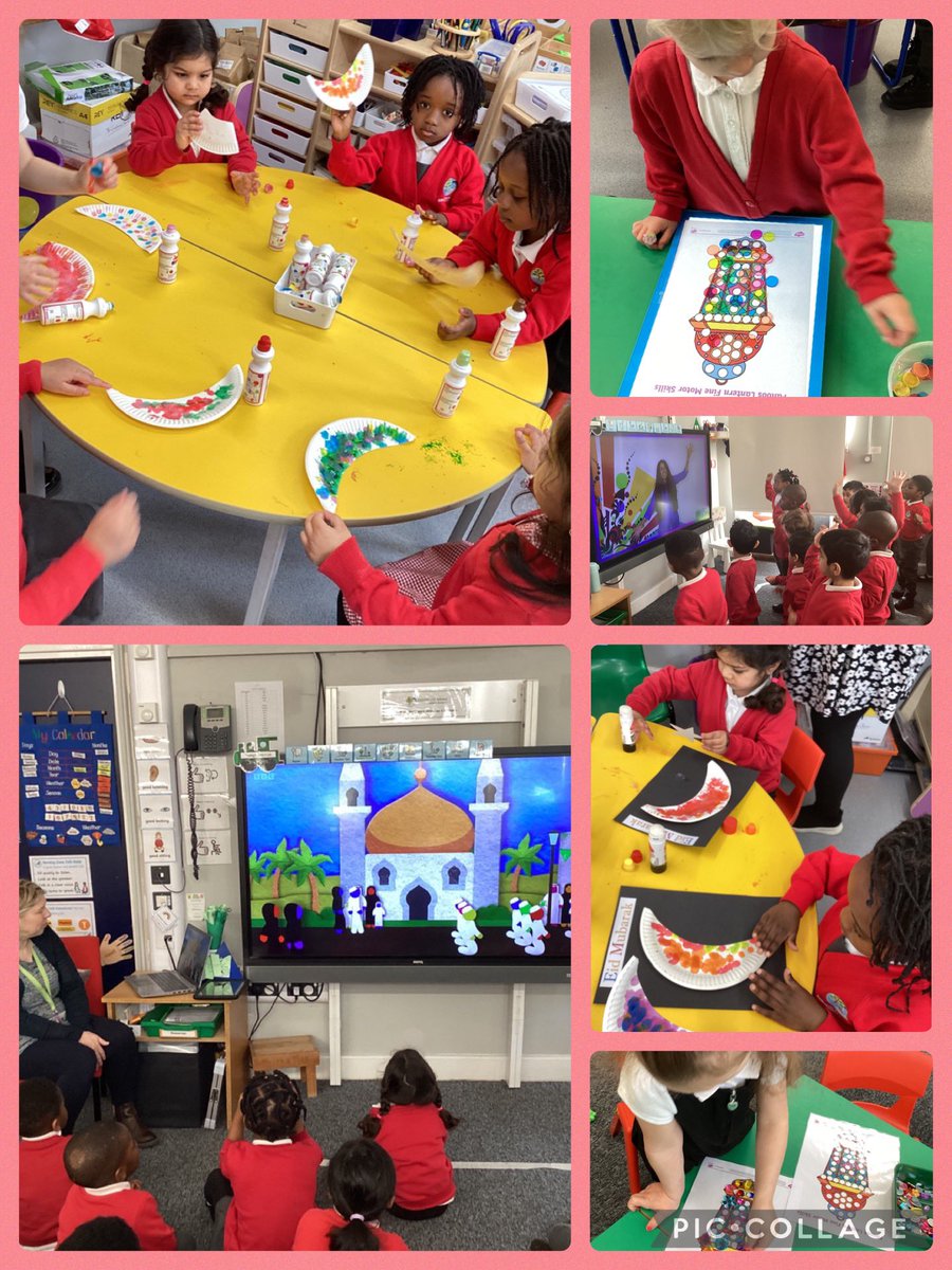 #Saffronclass (Nursery) have been busy learning about the festival of Eid and how it is celebrated. #EidMubarak #KnMPAEYFS #Understandingtheworld