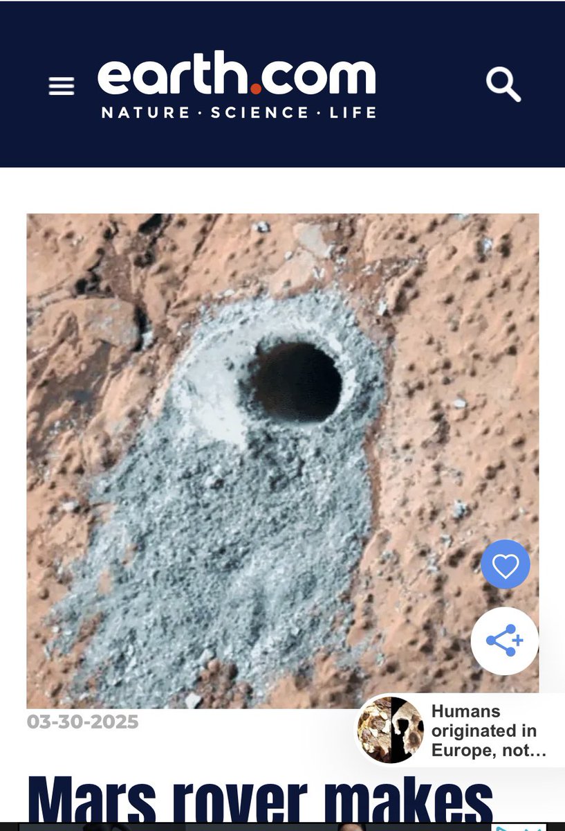 Mars Rover made this hole lol. <a href="/Chris_Hawkey/">Chris Hawkey</a> <a href="/CoryCove/">Cory Cove</a> <a href="/PowerTripKFAN/">Power Trip KFAN</a>