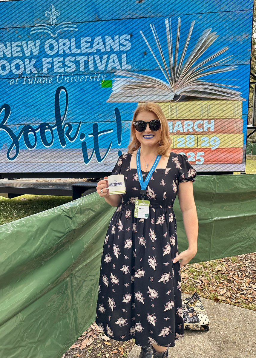 M.R. Fournet (@mr_fournet) on Twitter photo Had the absolute BEST time at the <a href="/NOLAbookfest/">NOLA Book Festival</a> this weekend. Thank you so much for inviting me! Had the absolute BEST time at the <a href="/NOLAbookfest/">NOLA Book Festival</a> this weekend. Thank you so much for inviting me!