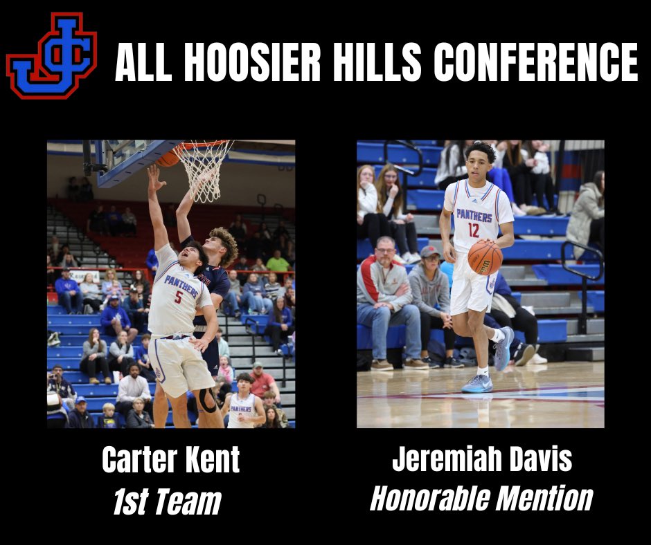Congratulations to Carter Kent and Jeremiah Davis on their selection to the HHC All-Conference Team!