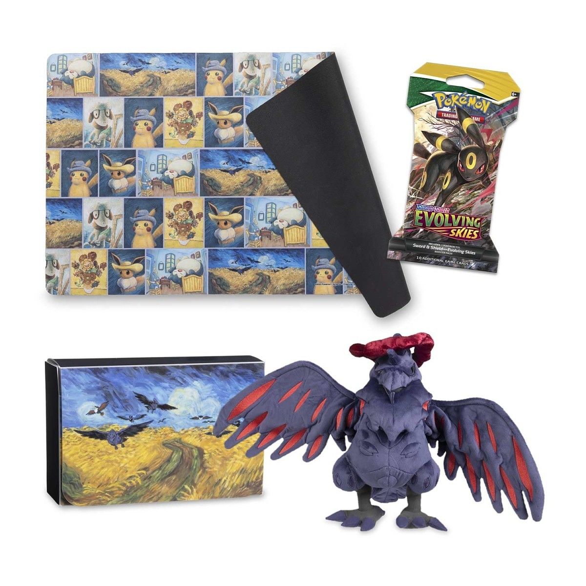 Pokémon Center × Van Gogh Museum Bundle available at Pokemon Center ($69.99) buff.ly/dB5AZyt