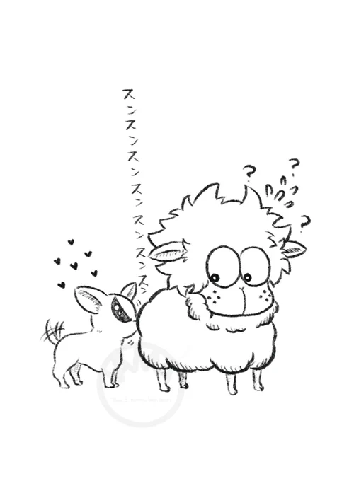 ごあいさつ。
勝デ🐕🐏 