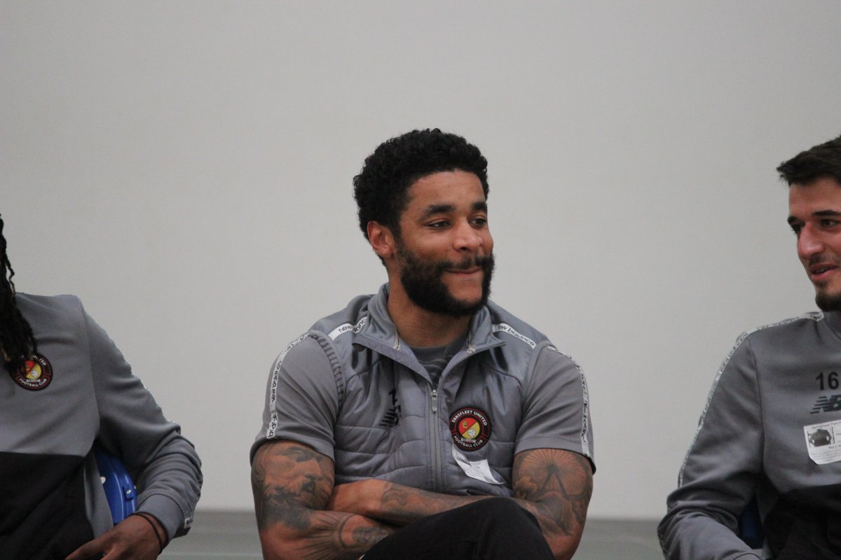 This afternoon, Elijah Anthony, Dominic Samuel and Franklin Domi attended Springhead Park Primary ahead of our final school visit before the Easter school break to answer questions from Year 4, 5 and 6 pupils😁