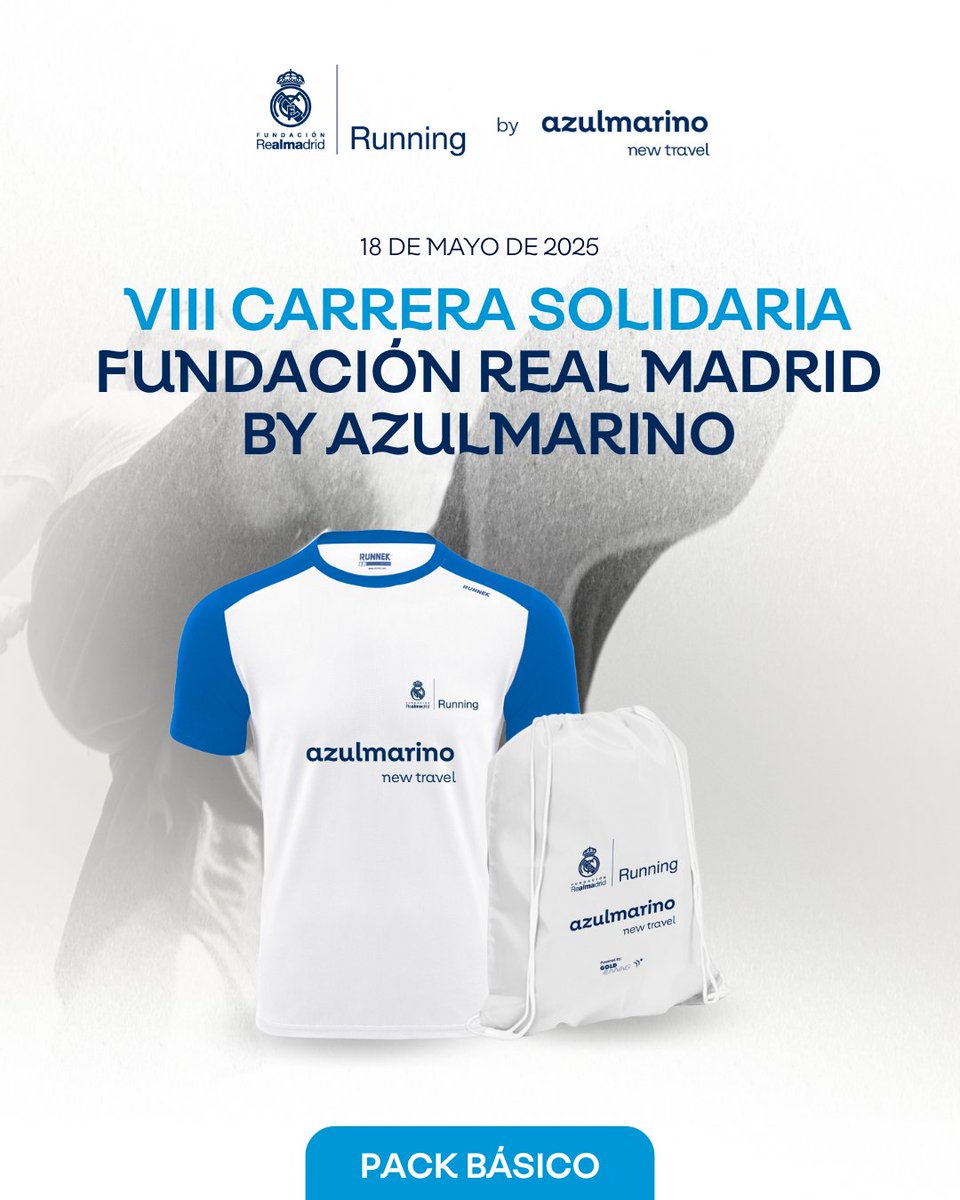 RunningFrm's tweet image. 10k, 5k y carreras infantiles.

Te esperamos el próximo 18 de mayo en la línea de salida.

Mas información 👉 runningfundacionrealmadrid.es

#FundaciónRM #Carrera #CarreraSolidaria #Running #NewTravel