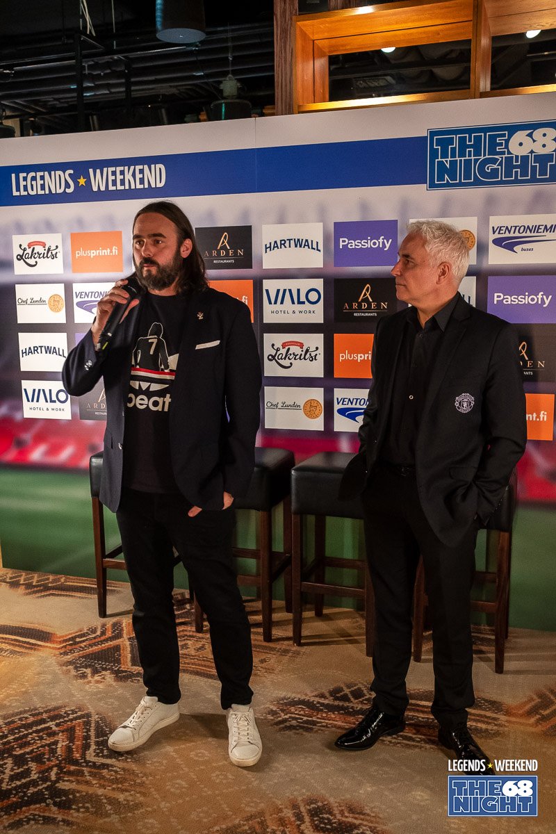 jerevirtanen's tweet image. What a weekend we had with @AlexStepney1 and John Aston ❤️⚪️⚫️ Special guest stars David Beckham x2 😁