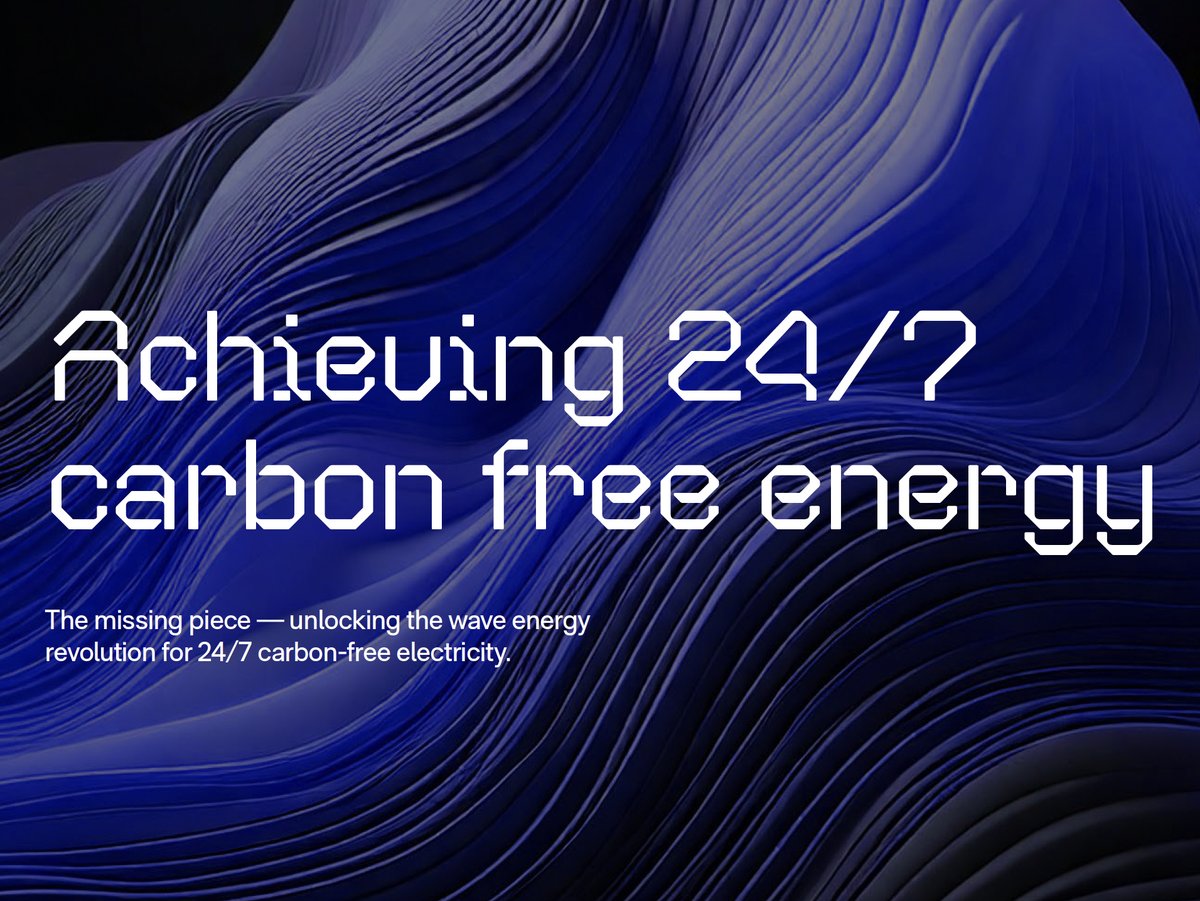 CorPowerOcean (@corpowerocean) on Twitter photo <a href="/Corpowerocean/">CorPowerOcean</a> is releasing its first official Whitepaper documenting how wave energy offers the missing piece of the puzzle for 24/7 Carbon Free Energy (CFE). Download here: corpowerocean.com/white-papers/ <a href="/Corpowerocean/">CorPowerOcean</a> is releasing its first official Whitepaper documenting how wave energy offers the missing piece of the puzzle for 24/7 Carbon Free Energy (CFE). Download here: corpowerocean.com/white-papers/