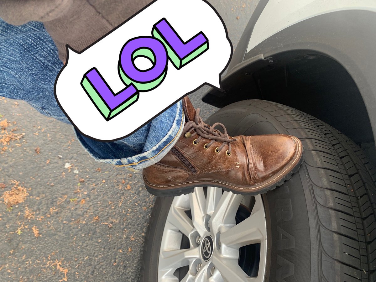 New boots and car. Yeehaw.