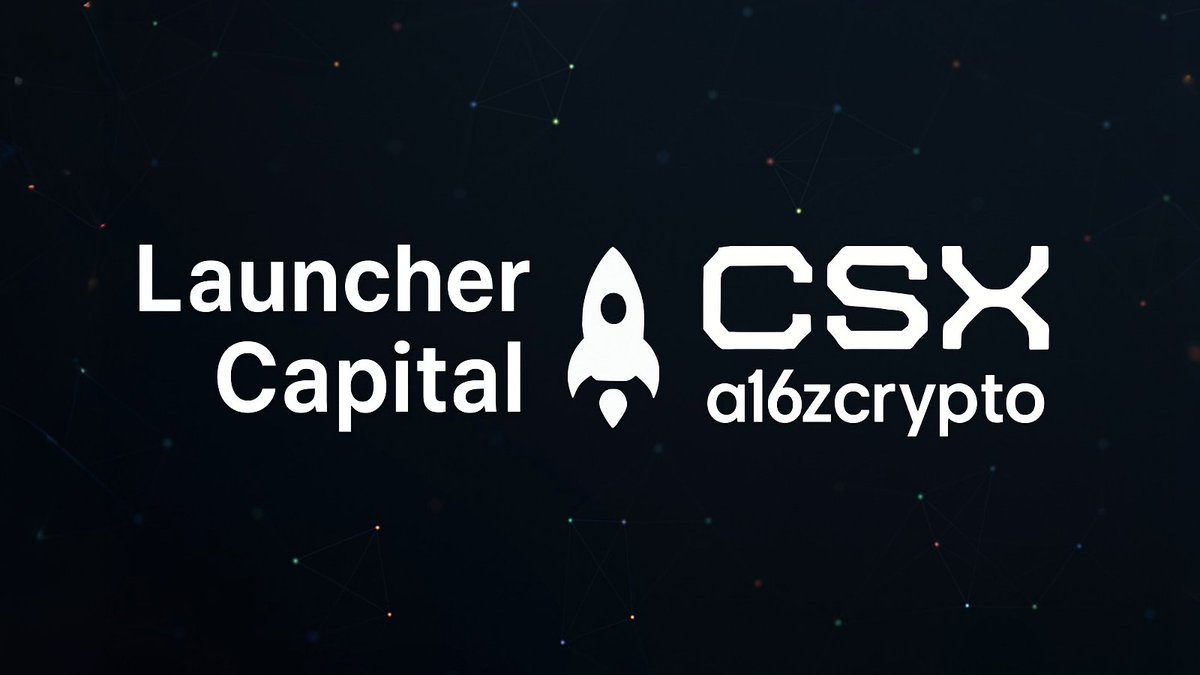 Launcher Capital (@launchercapital) on Twitter photo Launcher Capital joins <a href="/a16zcrypto/">a16z crypto</a> CSX 2025!
Thrilled to link up with SF’s crypto builders, tap into a16z crypto's expertise, and showcase how we’re shaping AI’s future with gamification and blockchain.
Let’s pioneer the next era of autonomous AI agents together! Launcher Capital joins <a href="/a16zcrypto/">a16z crypto</a> CSX 2025!
Thrilled to link up with SF’s crypto builders, tap into a16z crypto's expertise, and showcase how we’re shaping AI’s future with gamification and blockchain.
Let’s pioneer the next era of autonomous AI agents together!