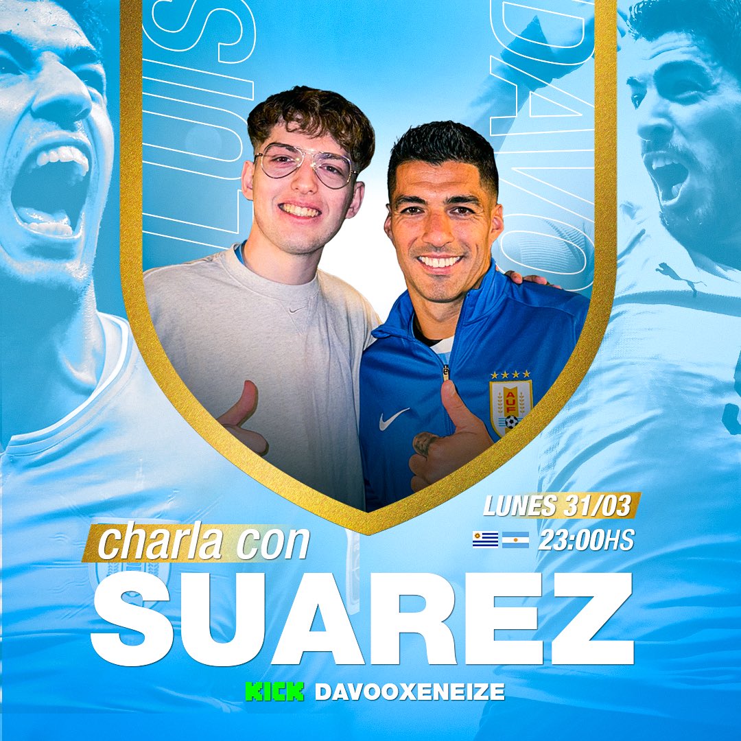 Es hoy… es hoy!!!

Gracias <a href="/LuisSuarez9/">Luis Suárez</a>, prometo estar a la altura.