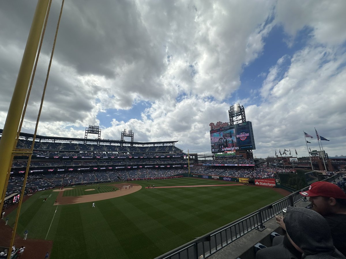 oajdelawareo's tweet photo. Game 2 of the season #phillies https://t.co/klEysz2byB