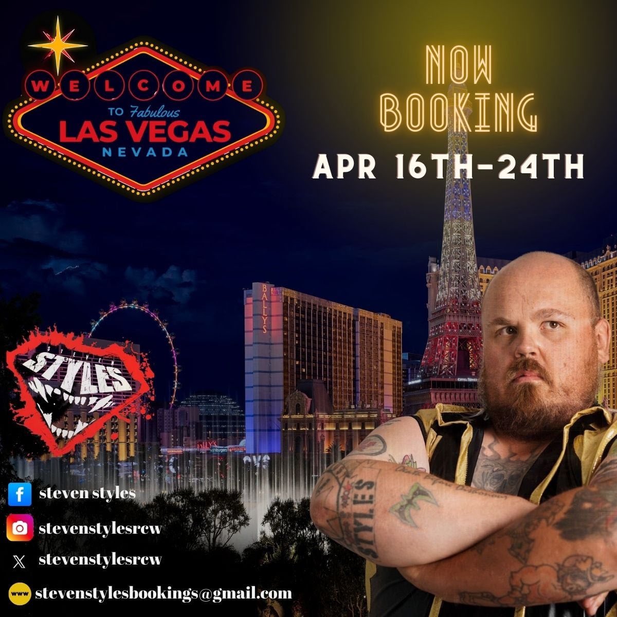 Let's make some noise.. 
Will be in las vegas April 15th-24th.