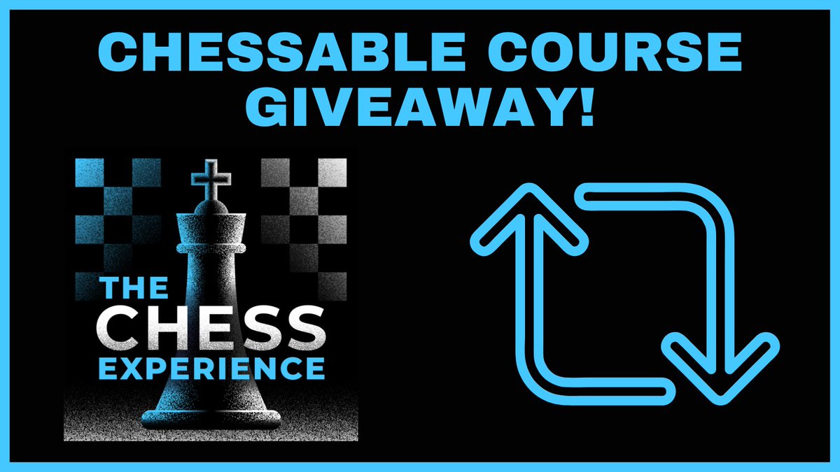 As a thank you for letting him "take over my show" to interview me, <a href="/ChessVonDoom/">Chess Von Doom</a> is giving away a free copy of his brand new <a href="/chessable/">Chessable</a> course!

The course: Chess Destiny: Lessons from an Adult Improver &amp; His Coach

To enter to win:
☑️1) Follow this account
☑️2) Share this post