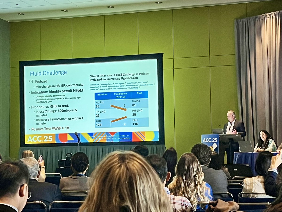 <a href="/WellstarHealth/">Wellstar Health System</a> Center for CV Care’s <a href="/PaulGuichard68/">Paul Guichard</a> sharing his expertise on the various modalities with Right Heart Caths for patients with Pulmonary Hypertension. 
#ACC25 #WellstarCVteam