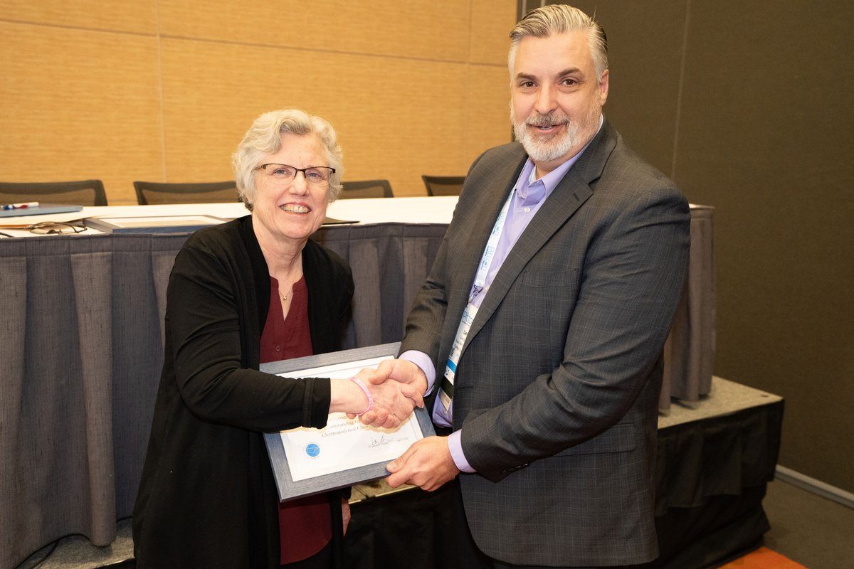 Congrats to Prof. Sue Lunte, who is the 2025 recipient of the Charles N. Reilley Award in Electrochemistry, an award given in memory of one of the most distinguished analytical chemists of the 20th century.