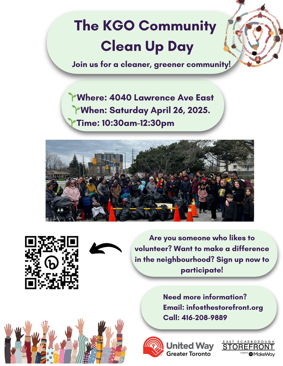 🌱✨Let's make our community shine! Please join us for our annual community clean-up day. Let us unite and make our community cleaner, greener, and beautiful. Every little bit counts—let’s make a difference, one step at a time!