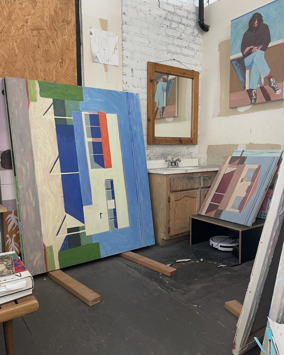 zackrosebrugh's tweet image. Some paintings I kind of miss having around